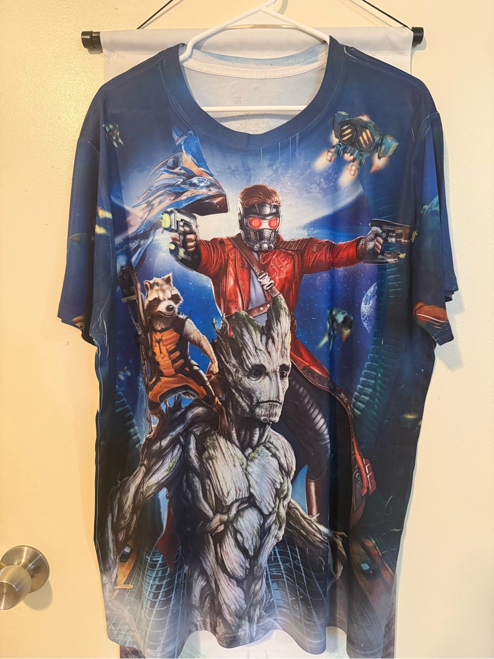 Guardians of the Galaxy All-Over Print Graphic Tee Shirt T-Shirt
